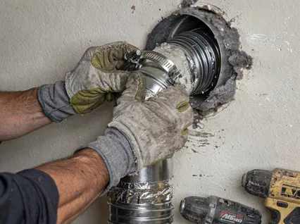 Dryer Vent Hose Installation in South Euclid