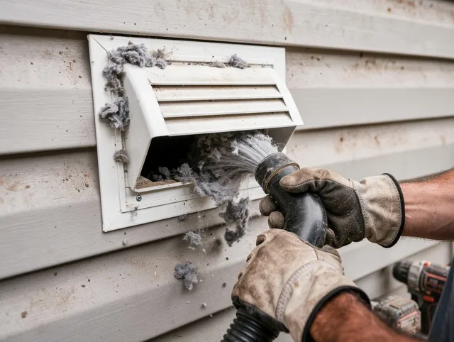 Professional dryer vent cleaning by South Euclid Dryer Vent Cleaning in South Euclid
