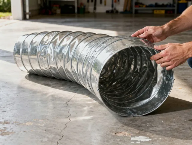 South Euclid Dryer Vent Cleaning specialist using advanced equipment for thorough duct cleaning in South Euclid