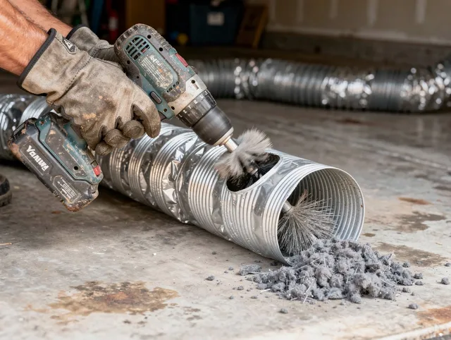 Professional duct cleaning by South Euclid Dryer Vent Cleaning in South Euclid