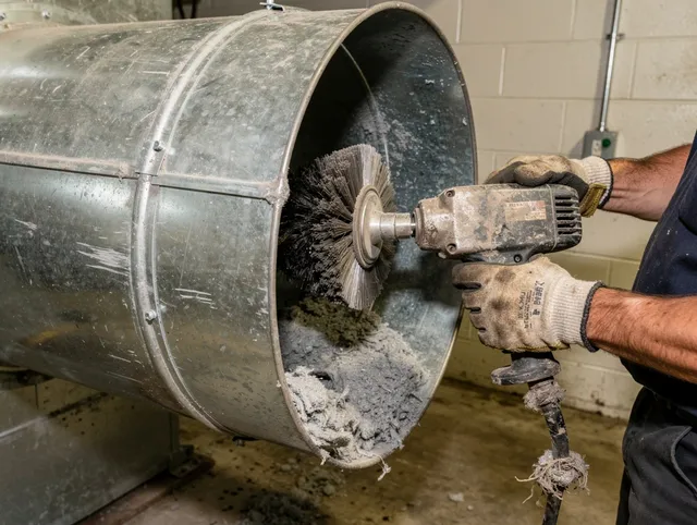 Industrial-grade dryer vent cleaning by South Euclid Dryer Vent Cleaning in South Euclid