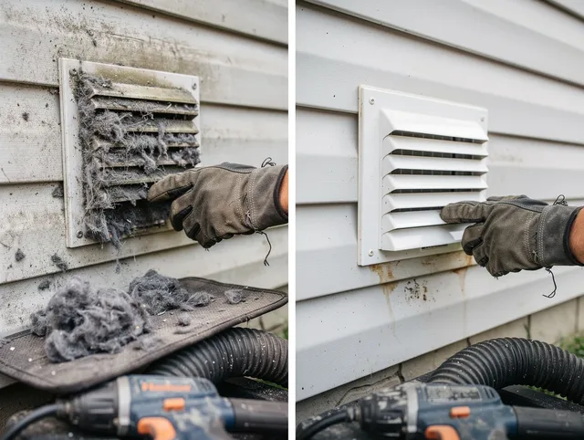 Residential dryer vent cleaning by South Euclid Dryer Vent Cleaning in South Euclid